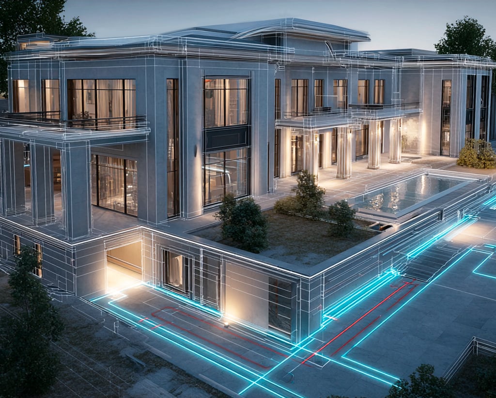 We plan each villa from the MEP side first - cooling, power, water and ventilation - so your home stays comfortable and efficient, with lower utility and maintenance costs over time.