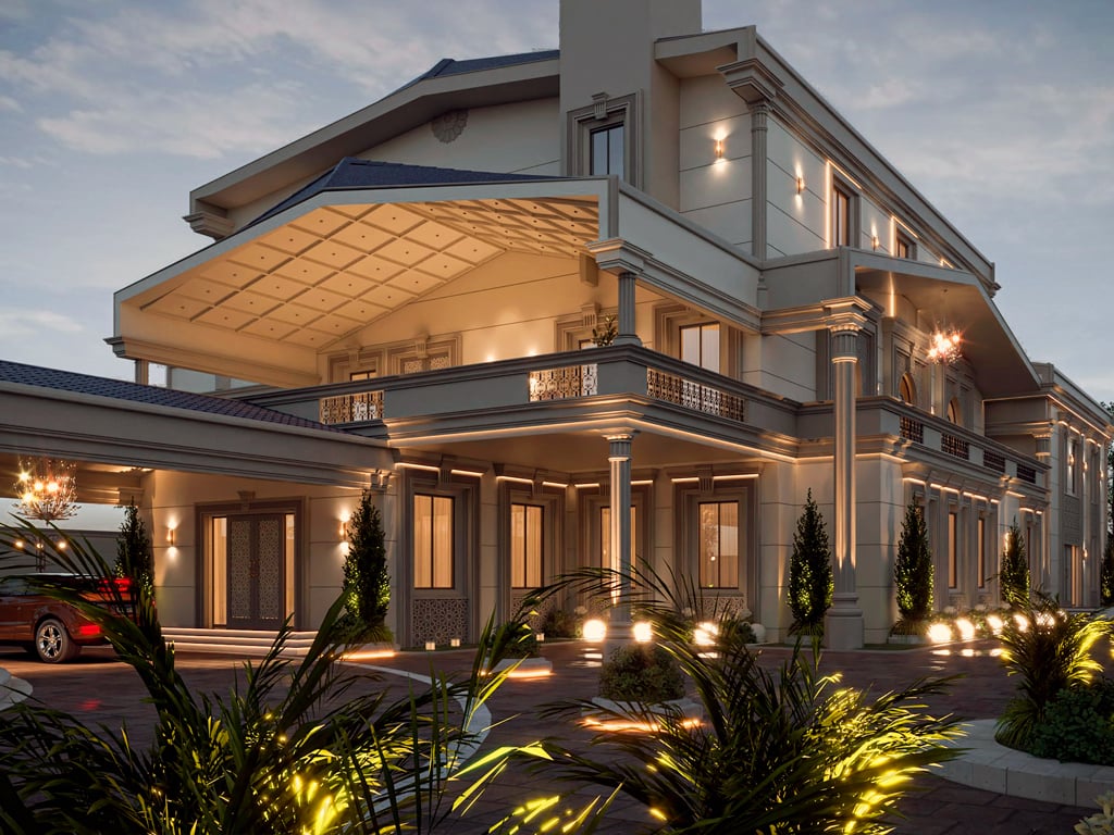 The villa should feel modern, luxurious and eco-conscious at the same time